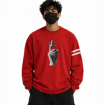 SHHH OVER SIZE FULL SLEEVE T-SHIRT image 3