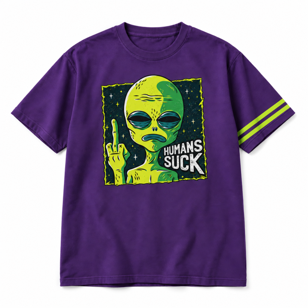 HUMAN SUCKS — LOOSE FIT T-SHIRT