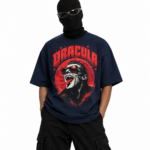 Dracula T-Shirt Navy Blue image 2
