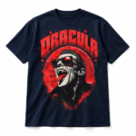 Dracula T-Shirt Navy Blue image 1